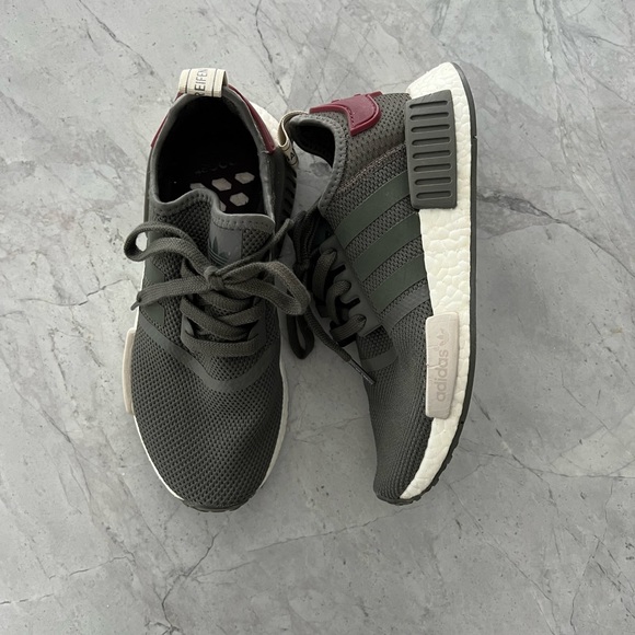 Khaki Green Adidas NMD’s - Picture 2 of 4
